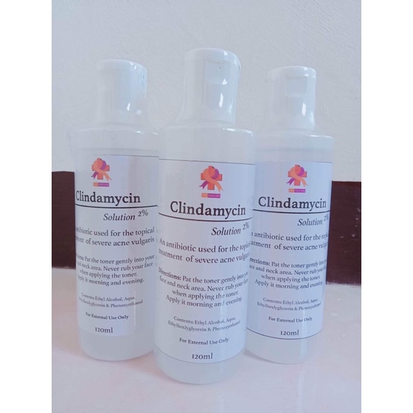 Clindamycin Solution Acne Pimple 120ml Shopee Philippines