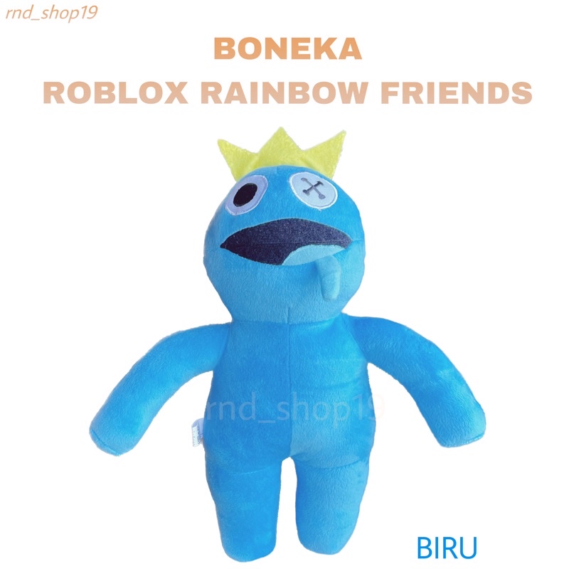 Blue Roblox Doll/Rainbow Friend Roblox Doll/Blue Roblox Rainbow Doll ...