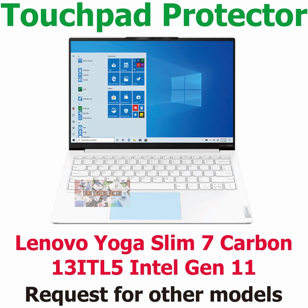 Touchpad Trackpad Protector Lenovo Yoga Slim 7i Carbon 13ITL5 Intel Gen