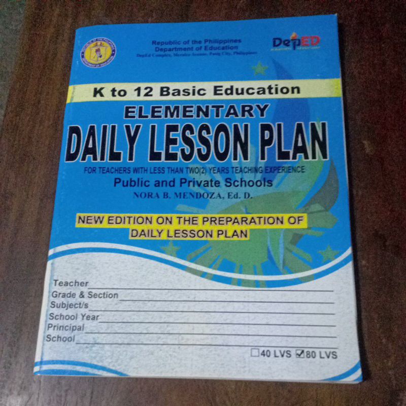 K to 12 ELEMENTARY DAILY LESSON PLAN | Shopee Philippines
