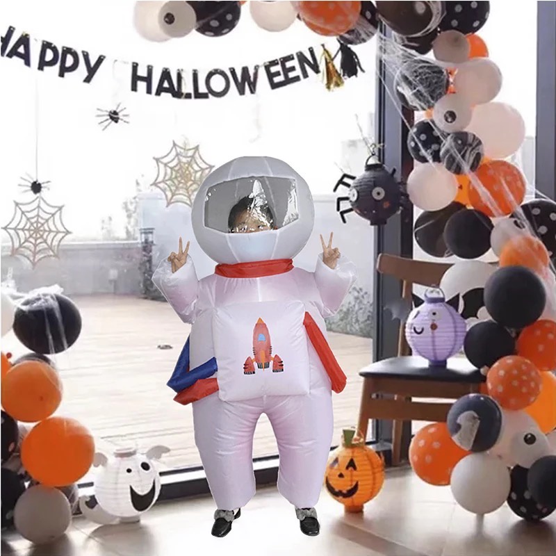 Inflatable Outer Space Astronauts Costume Halloween Cosplay Carnival ...