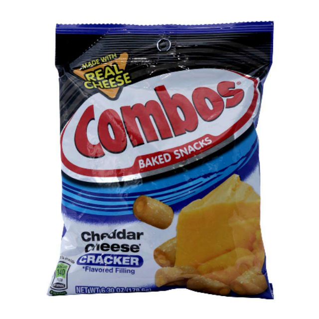Combos Cheddar Cheese Baked Cracker 178.6g Shopee Philippines