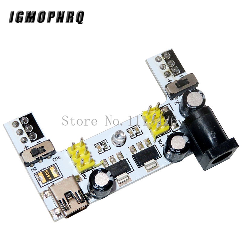 MB102 DC 7-12V Micro USB Interface Breadboard Power Supply Module MB ...