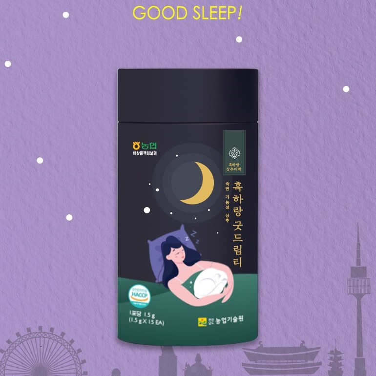 Heukharang Good Dream Korea Lettuce Tea 1.8g x 15EA) / sleep induction