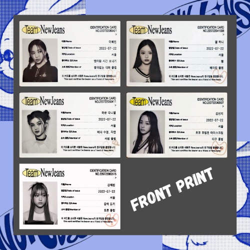 KPOP PVC ID Cards!! Shopee Philippines
