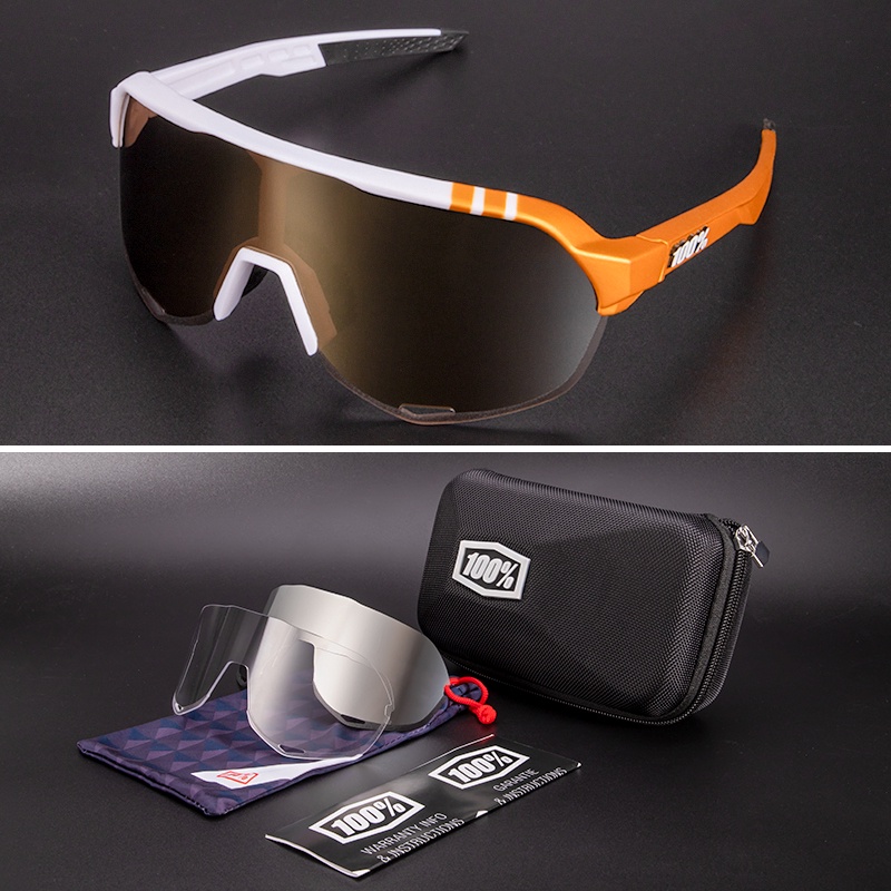 100%S2 Colorful New Cycling Sunglasses For Men Sports UV400 - Main Image