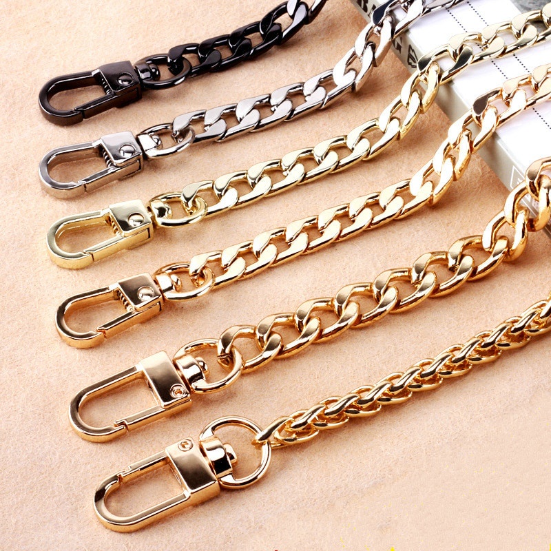 Long 120cm/100cm Metal Purse Chain Strap Decorative Accessories For ...