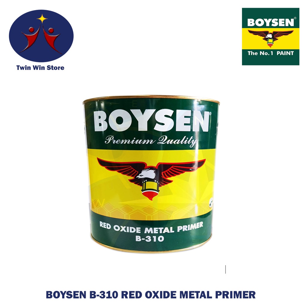 BOYSEN RED OXIDE METAL PRIMER B-310 1L | Shopee Philippines