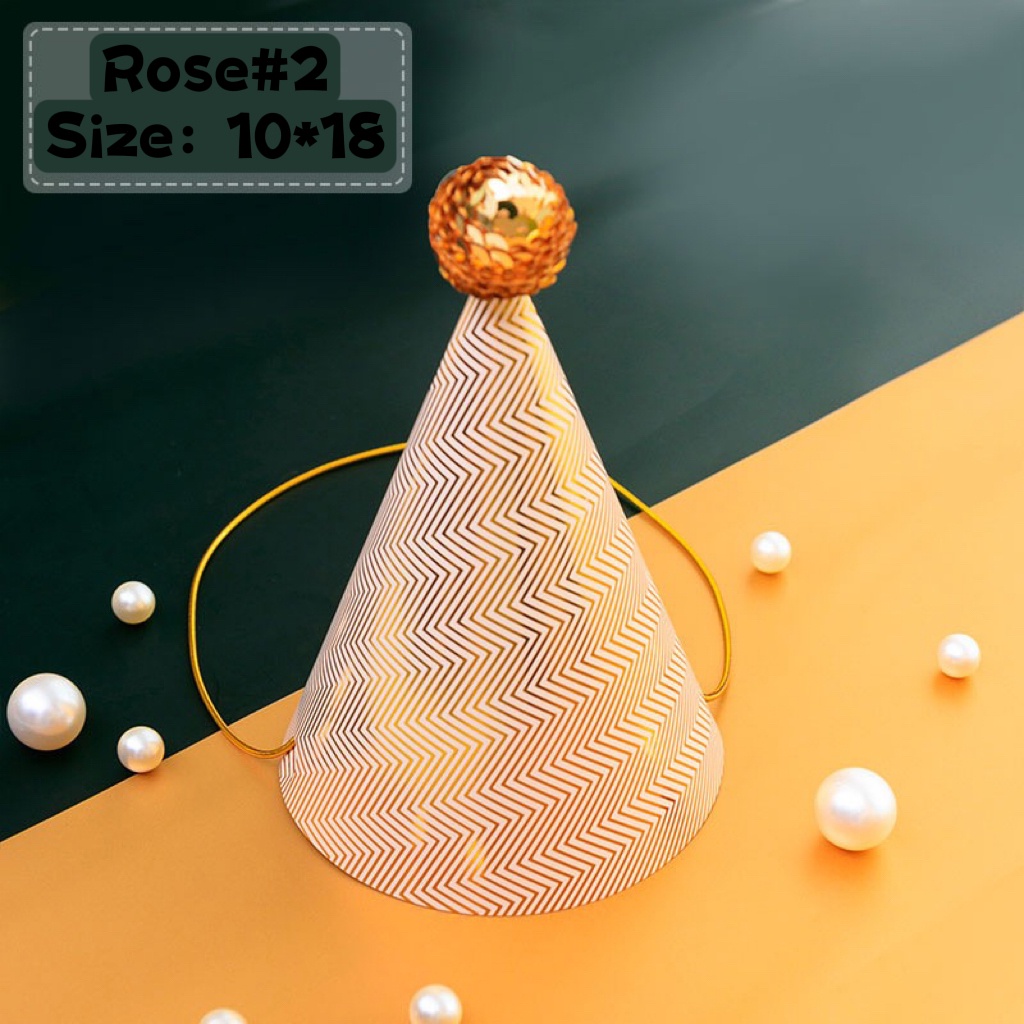 Birthday Party Hat DIY Cute Handmade Cap Cakes Birthday Hat