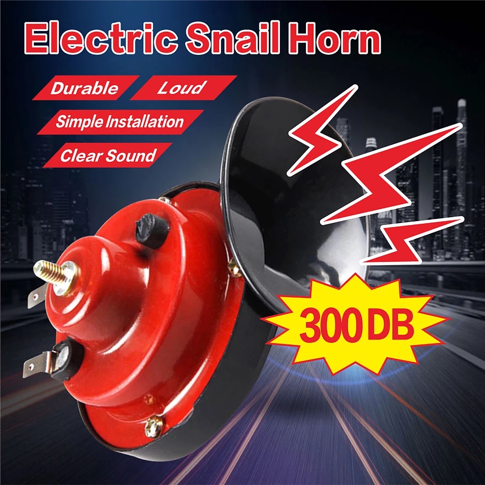 Universal 300DB Loud Car Air Horn 12V Trumpet motorcycle Horn for