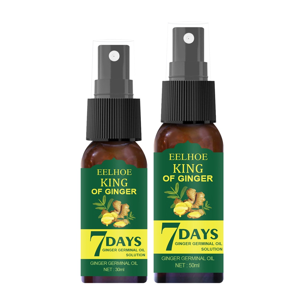 7 Day Ginger Hair Growth Essence Germinal Serum Essence Oil Natural