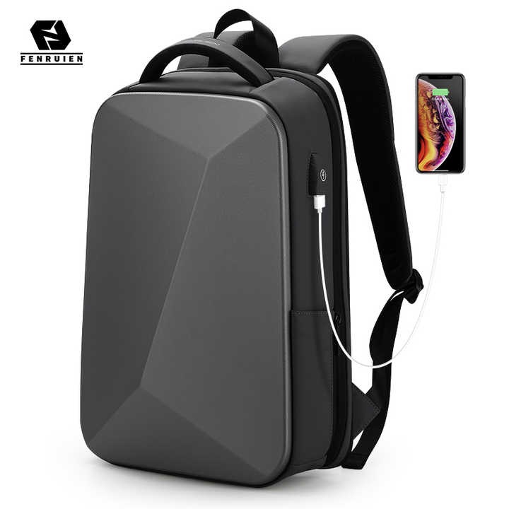 Fenruien Laptop Backpack Anti Theft Expandable Waterproof School ...