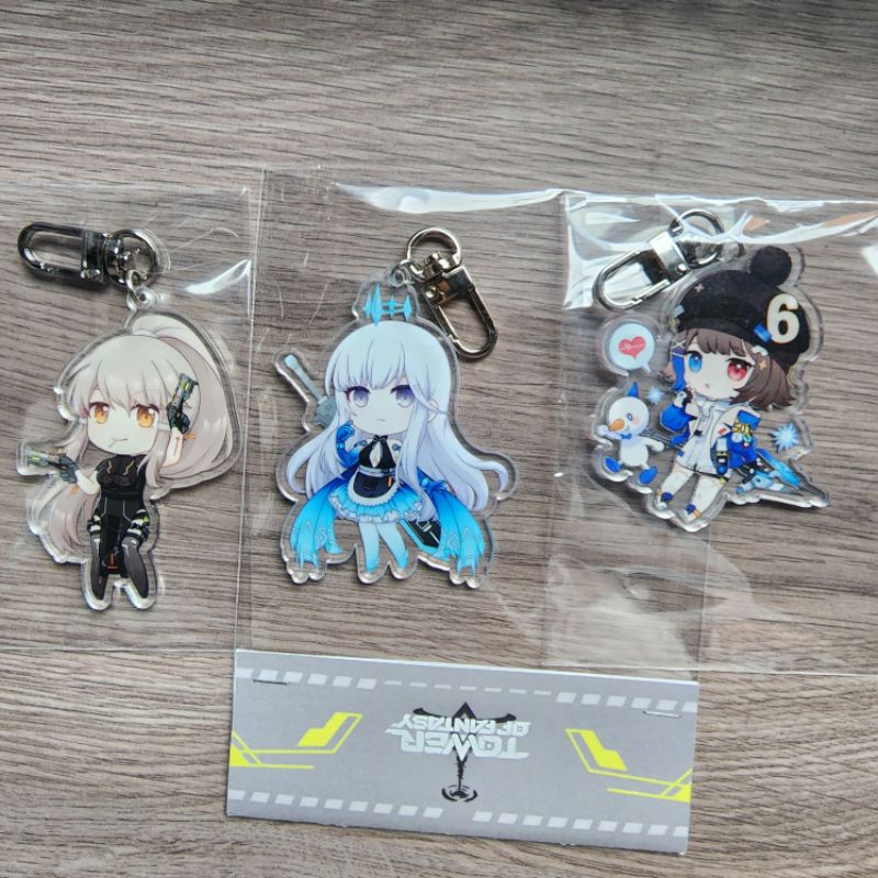 4 Types of TOF Tower of Fantasy Key Rings | Shopee Philippines