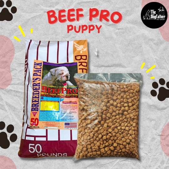 Beef pro puppy 2025 dog food review