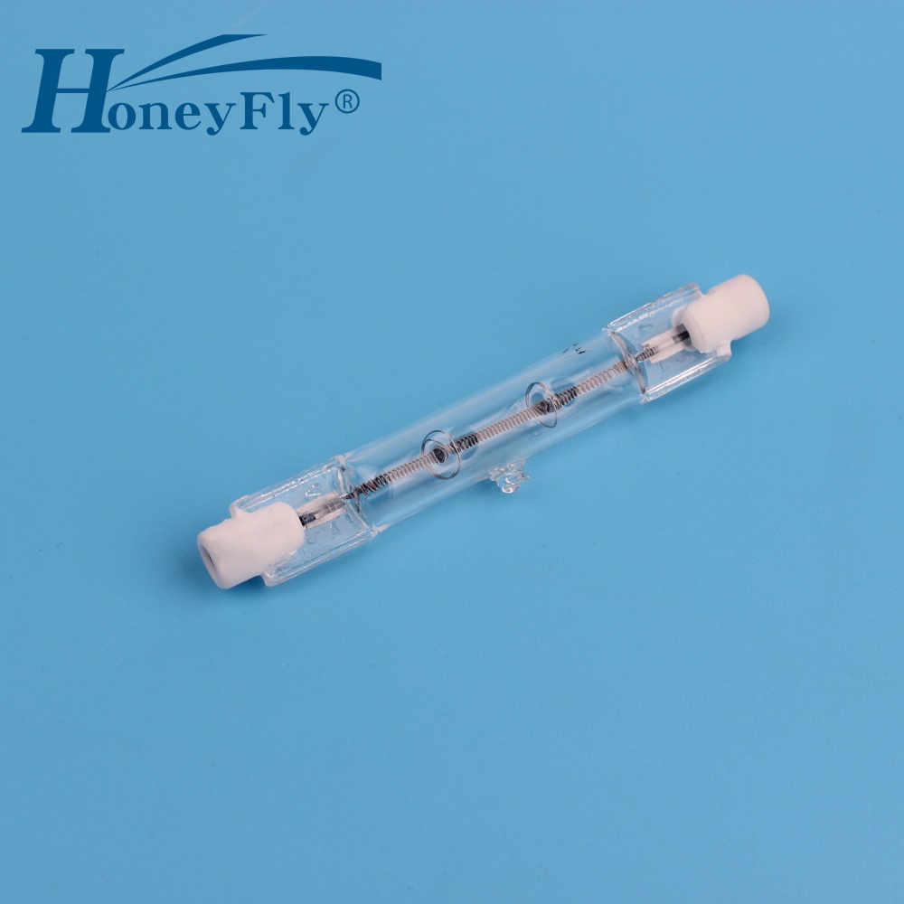 HoneyFly 10pcs 78mm Linear Halogen Lamp J78 220V/110V 100W 150W 200W .