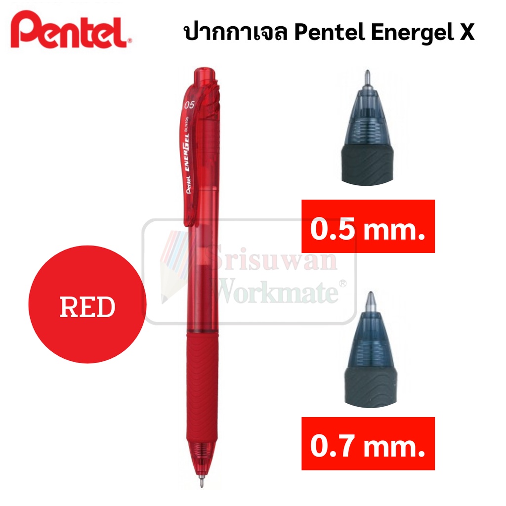 Pentel Energel gel pen Color BLN105 BL107 LRN5 LR7 Refill