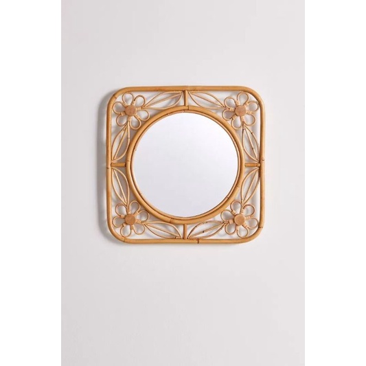 Daisy rattan mirror / rattan mirror daisy Shopee Philippines