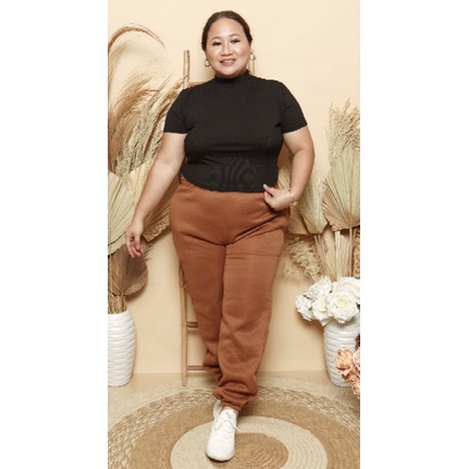 PLUS SIZE JOGGER PANTS w/ POCKET (L-2XL)