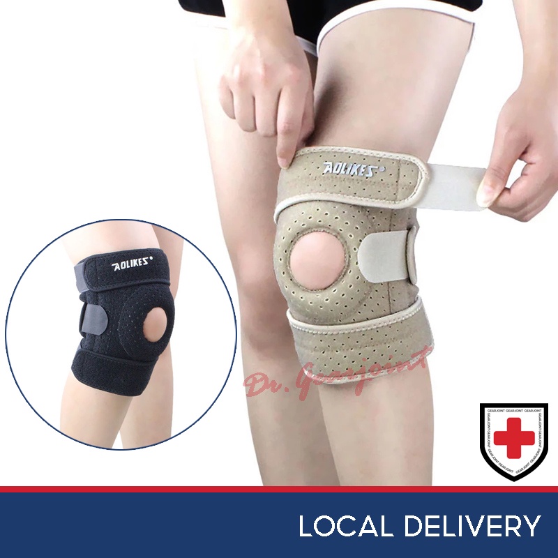 1 Pcs Professional Knee Brace, Medical Knee Support with Removable Dual