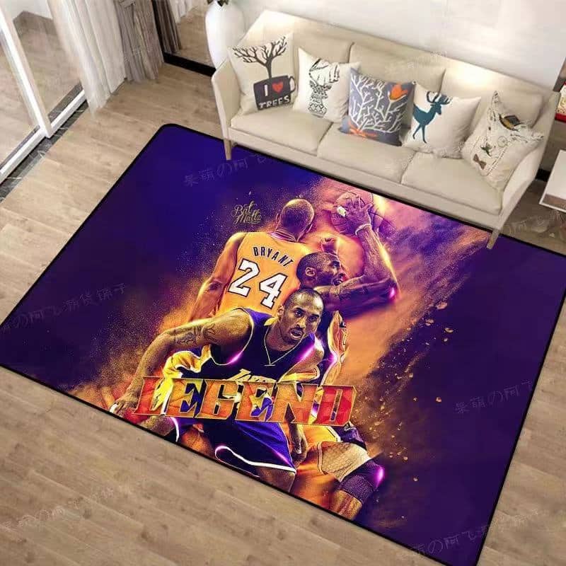NBA 180CMX240CM(6x8ft.) Carpet Basketball Court Carpet Living Room B