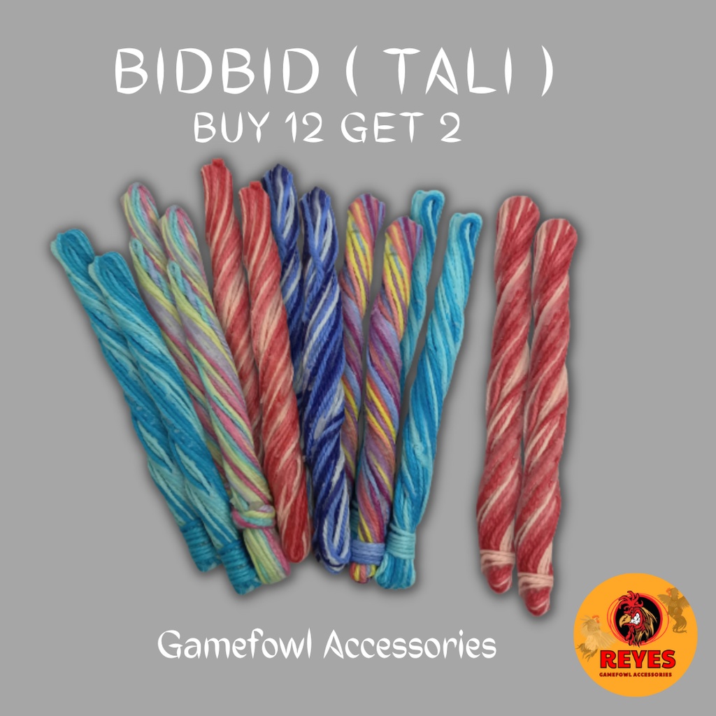 [RGA] BUY 12+2 Bidbid for Gamefowl accessories / Bidbid Sinulid para sa ...
