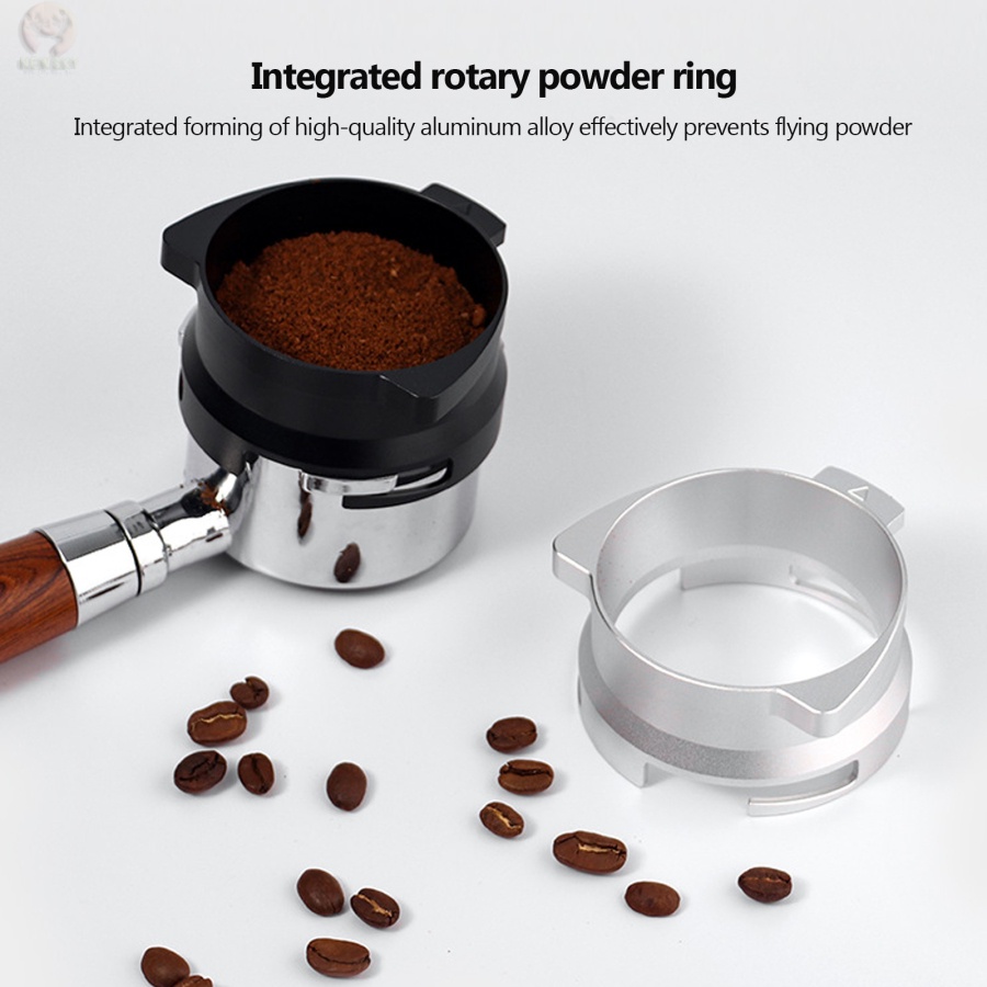 54mm Espresso Dosing Funnel For Breville Machines - Aluminum Hands-Free Coffee Accessory