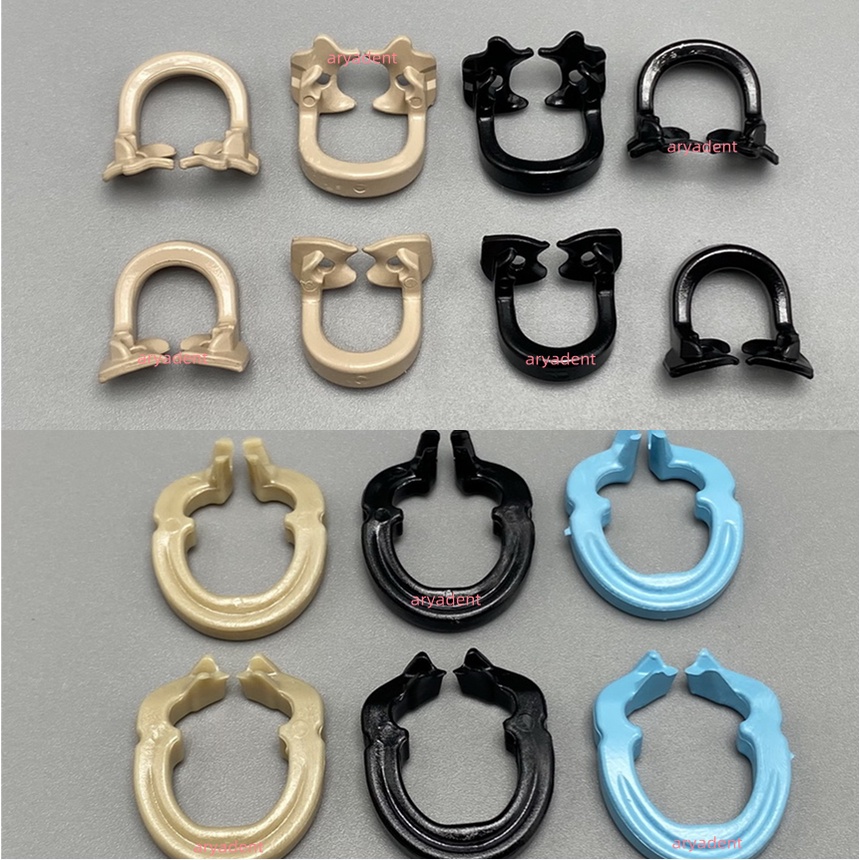 Dental Rubber Dam Clamps Rubber Barrier Clip Molar Premolar Normal Low ...