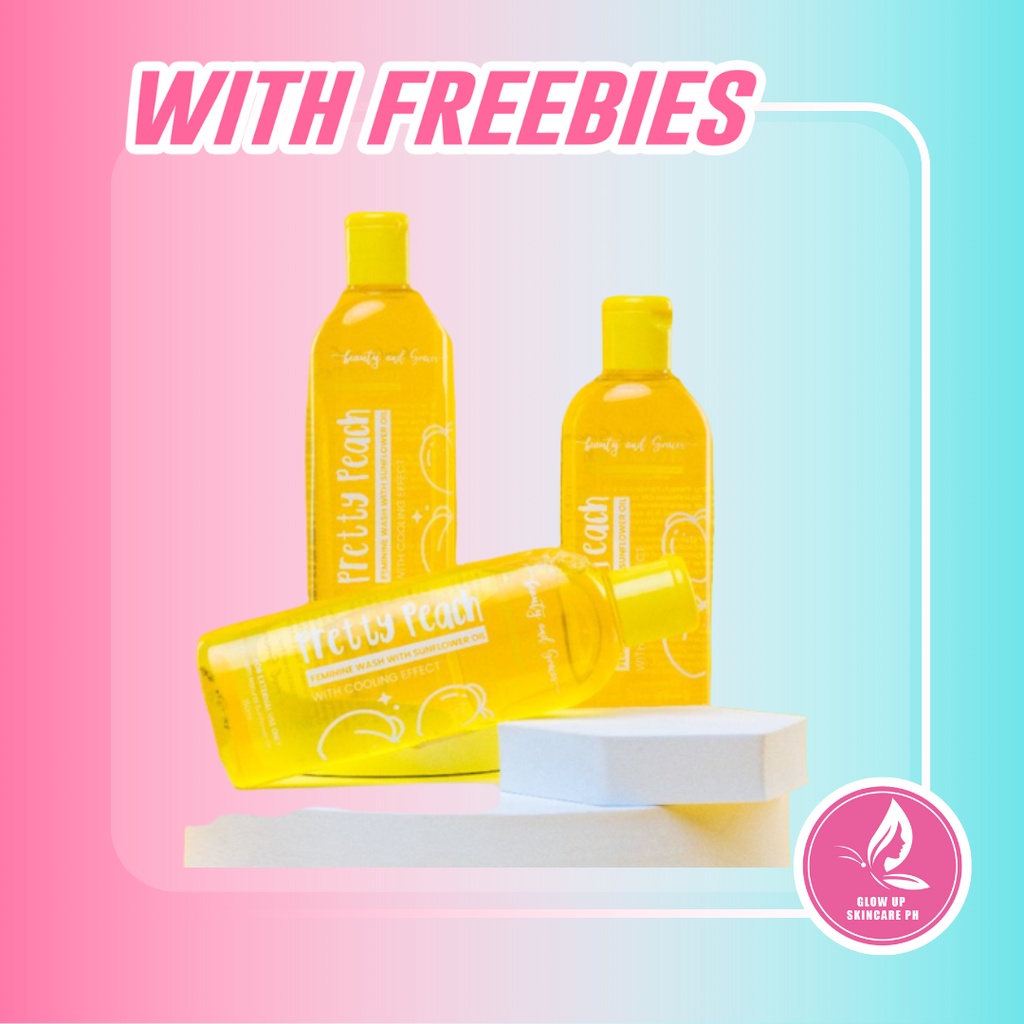 Original Pretty Peach Feminine Wash With Sunflower Oil and Cooling