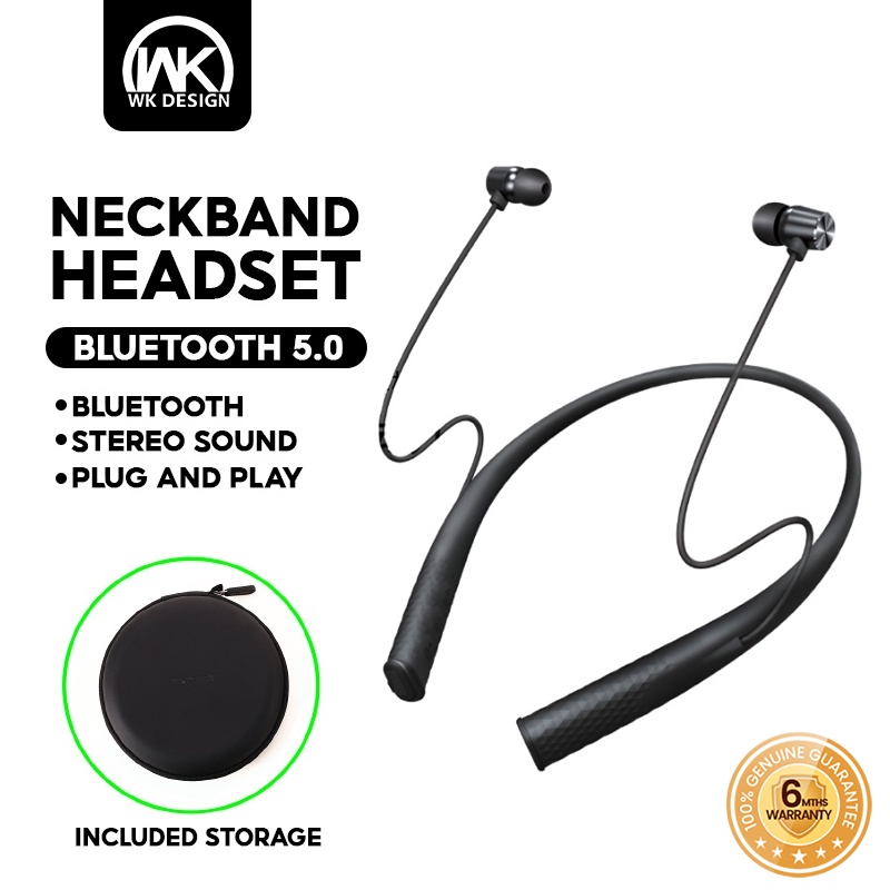 Wk design best sale bluetooth earphone