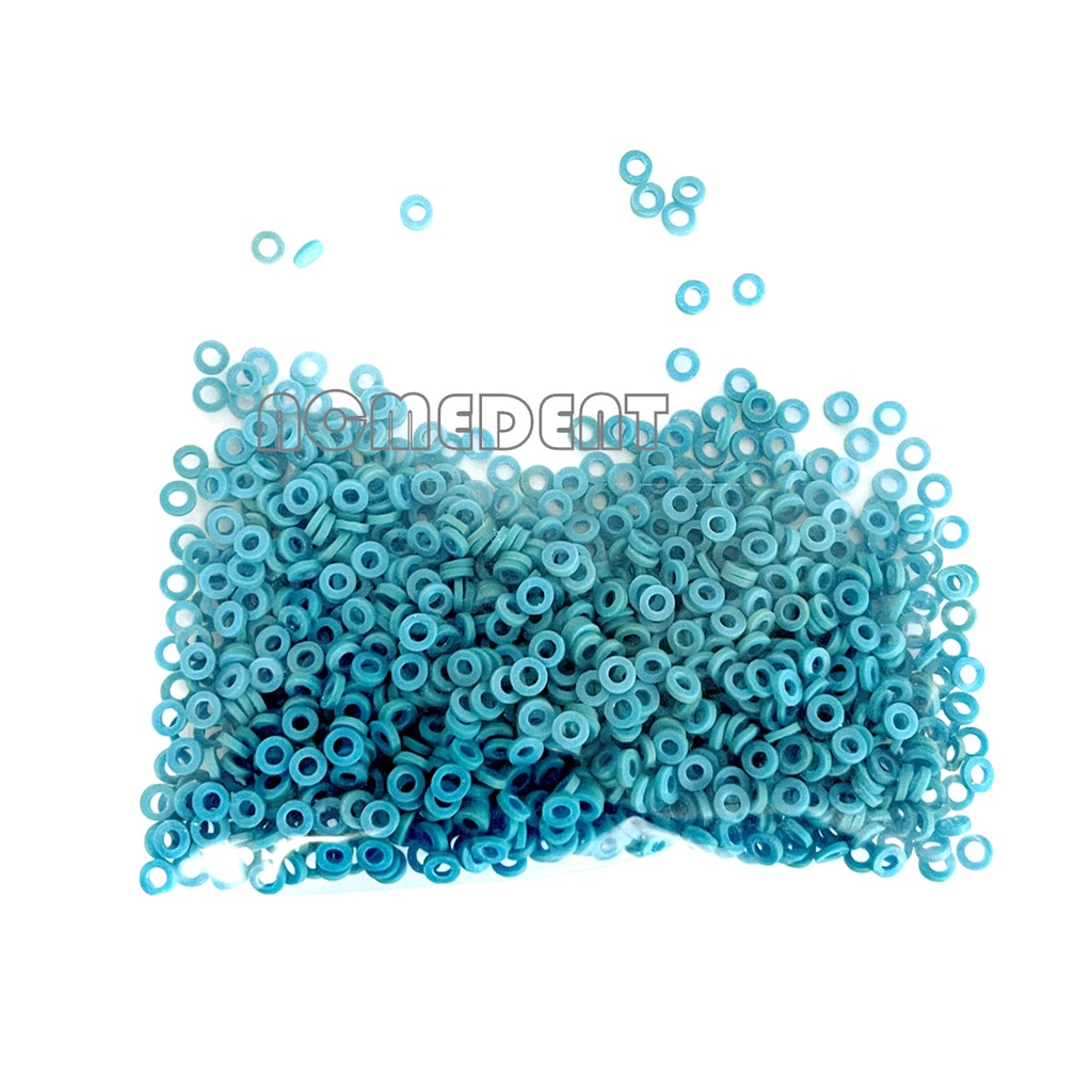 2000pieces Dental Orthodontic Braces Teeth Separator Spacers Elastic Rubber Bands Separate