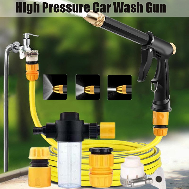 10M/15M Hose High Pressure Car Washer Pressure washers Home Garden