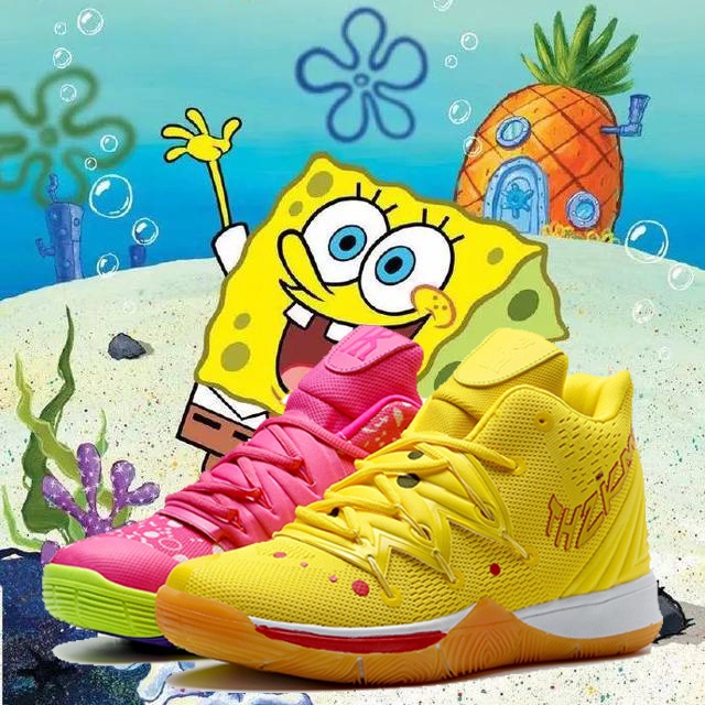 kyrie 5 spongebob - Best Prices and Online Promos - Apr 2023 | Shopee  Philippines