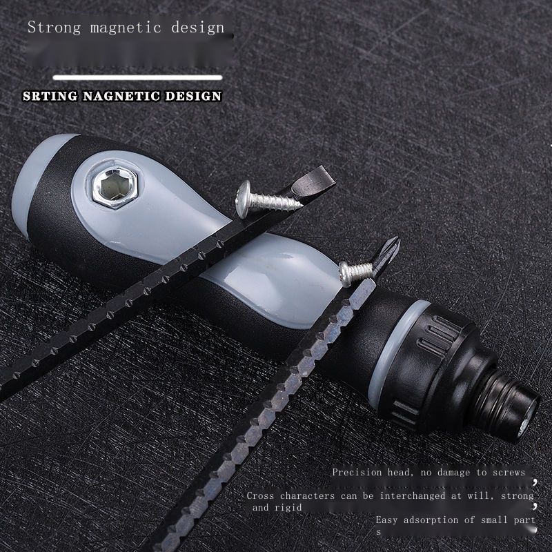 Screwdrivers Japanese-style ratchet screwdriver dual-use cross word ...