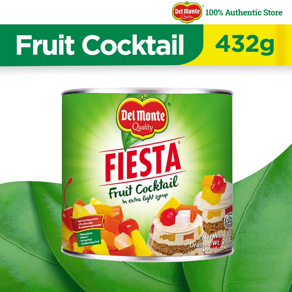 Del Monte Fiesta Fruit Cocktail For Delicious And Nutritious Desserts