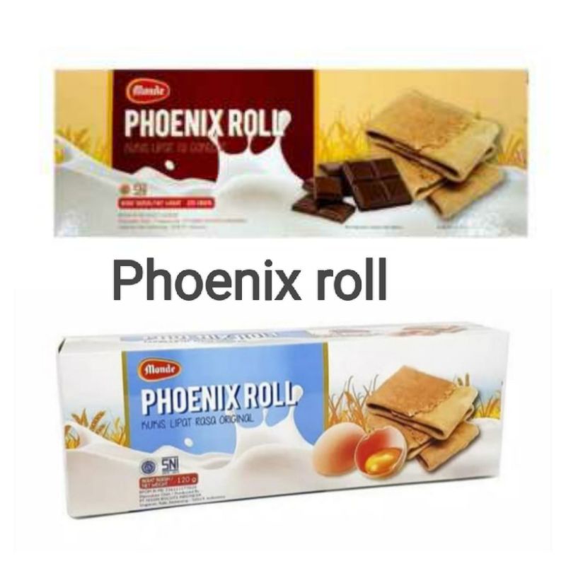 Monde Phoenix Roll Cookies Folding Chocolate Flavor/Original 120g ...