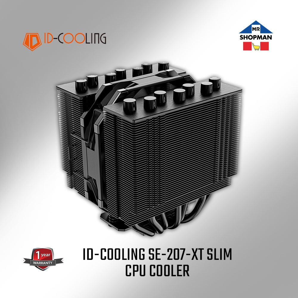 ID Cooling SE 207XT Advance / Slim CPU Fan Cooler SE207XT Idcooling ...