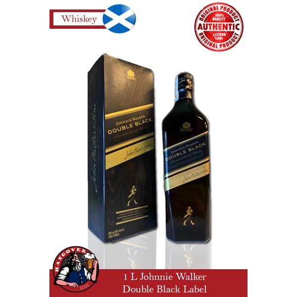 Johnnie Walker Double Black Label 1 Liter Shopee Philippines