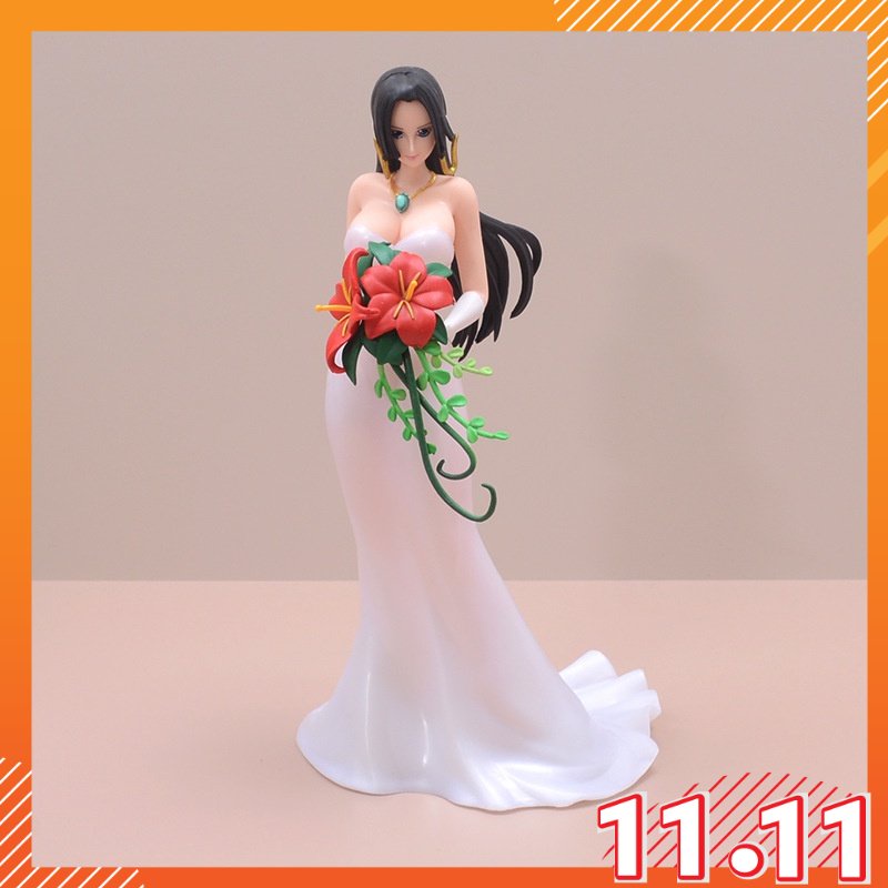 One Piece Boa hancock Wedding Dress Figure23.5cm One Piece Figure Boa ...