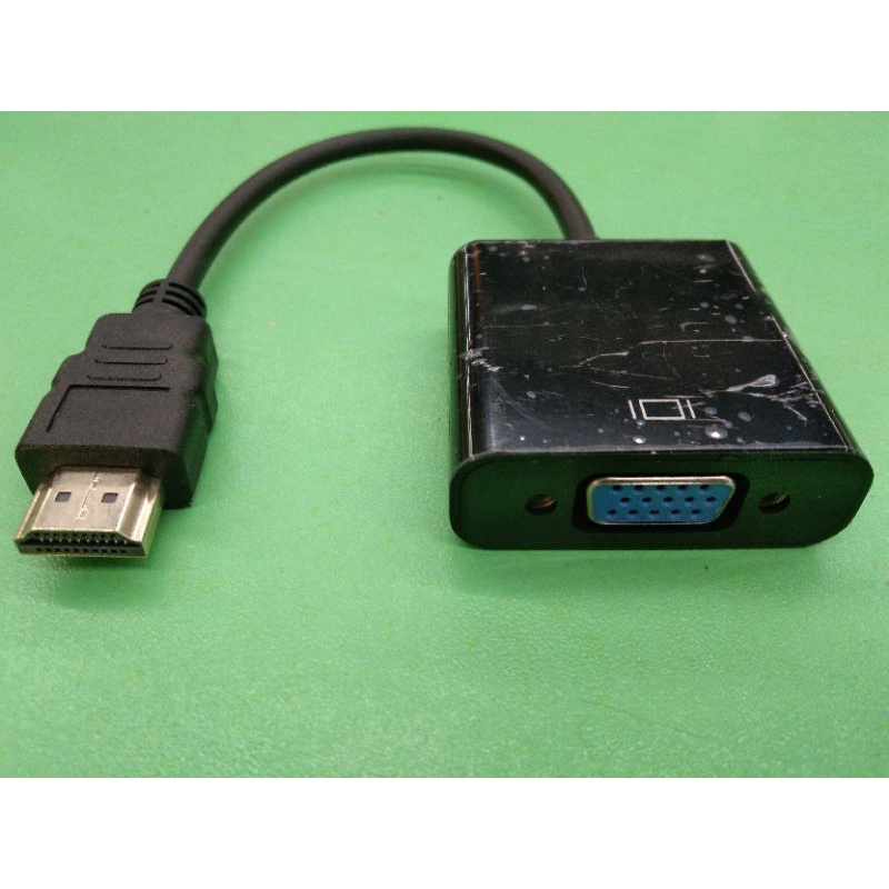 GF29220 HDMI MALE TO VGA FEMALE CONVERTER | Shopee Philippines