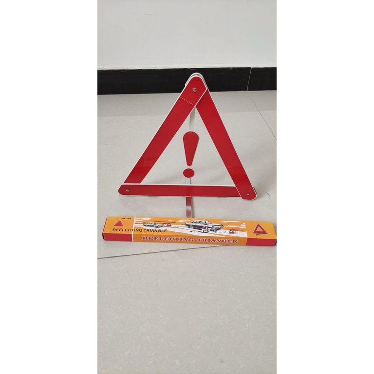 Early Warning Device for car truck Triangle Red Yellow for traffic road ...