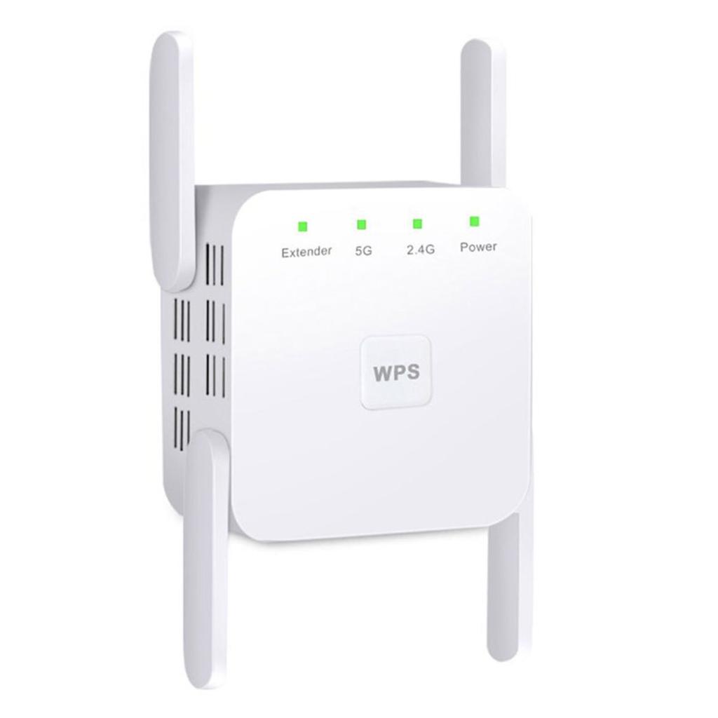 WiFi Booster, Extendtecc WiFi Booster, WiFi Range Extender 300Mbps, Wireless  Signal Repeater Booster 2.4 and 5GHz Dual Band 4 Antennas 360° Full  Coverage 