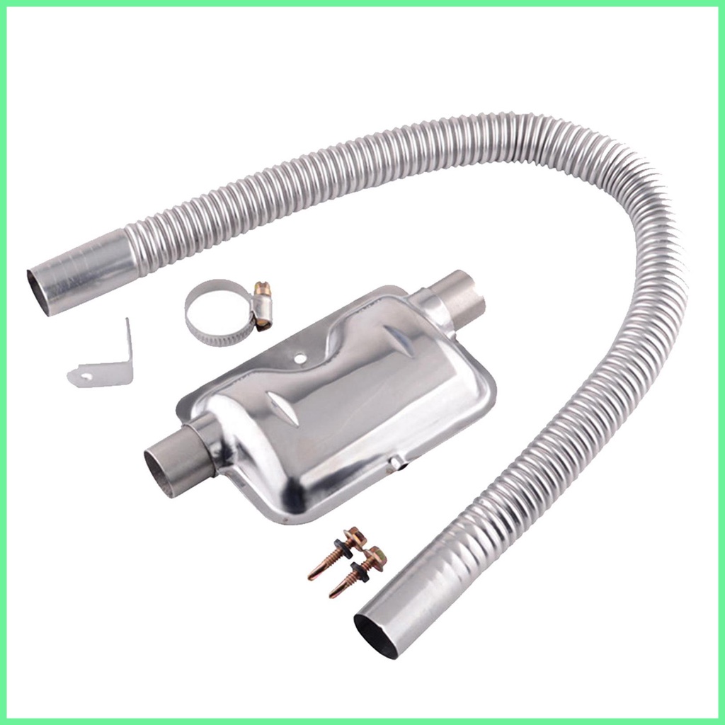 Generator Exhaust Pipe Freely Expanded Muffler Kit Pipe Silencer Kit