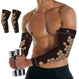 1Pair 420D Compression Slimming Arms Sleeves Workout Toning Burn