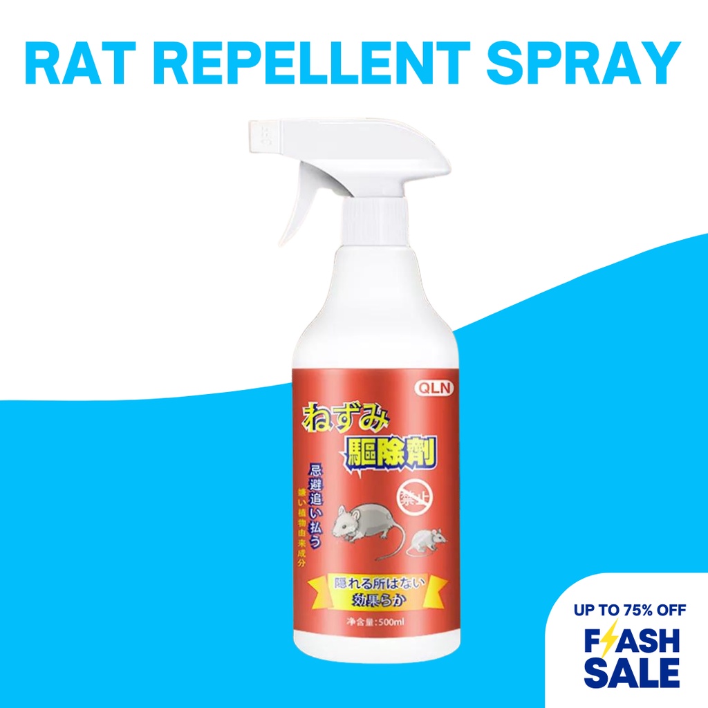 Original Powerful Rat Repellent Spray 500g Repels Rats From Home And