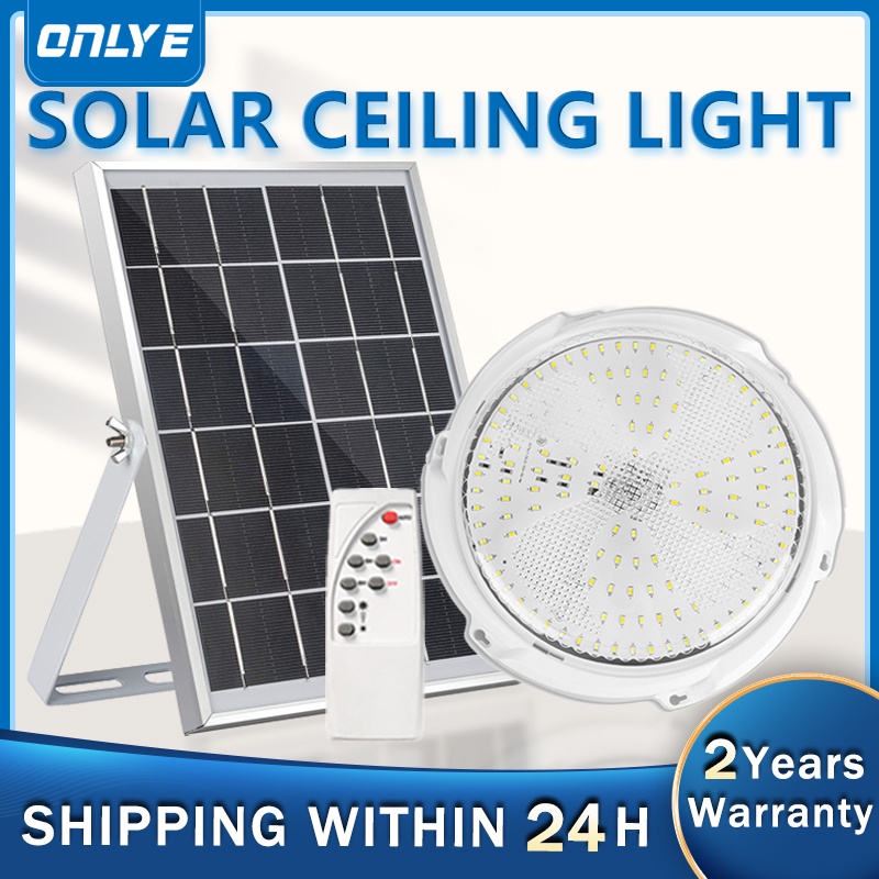 solar ceiling light solar light outdoor waterproof 90-300W LED ceiling ...