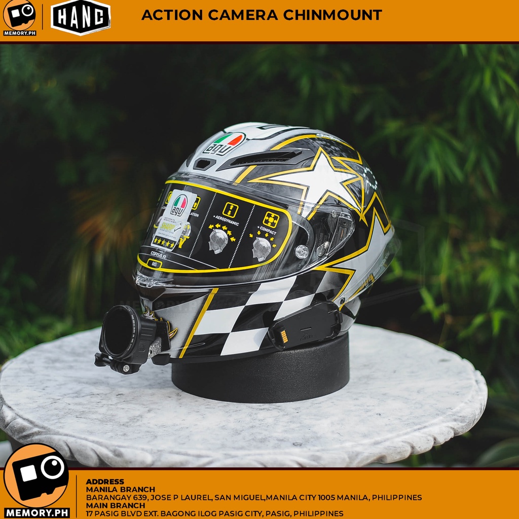 HANC AGV CORSA PISTA 3D PRINT CHINMOUNT | Shopee Philippines