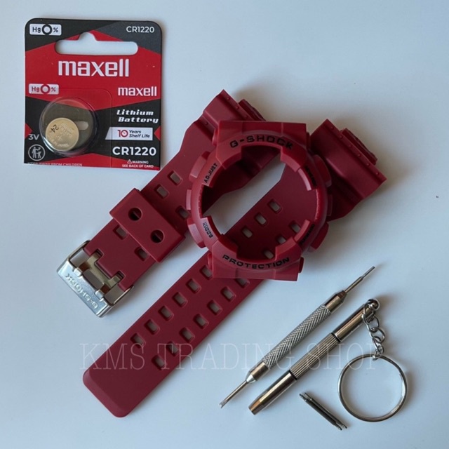 G shock Replacement Strap and Bezel Set FREE Tools Battery for