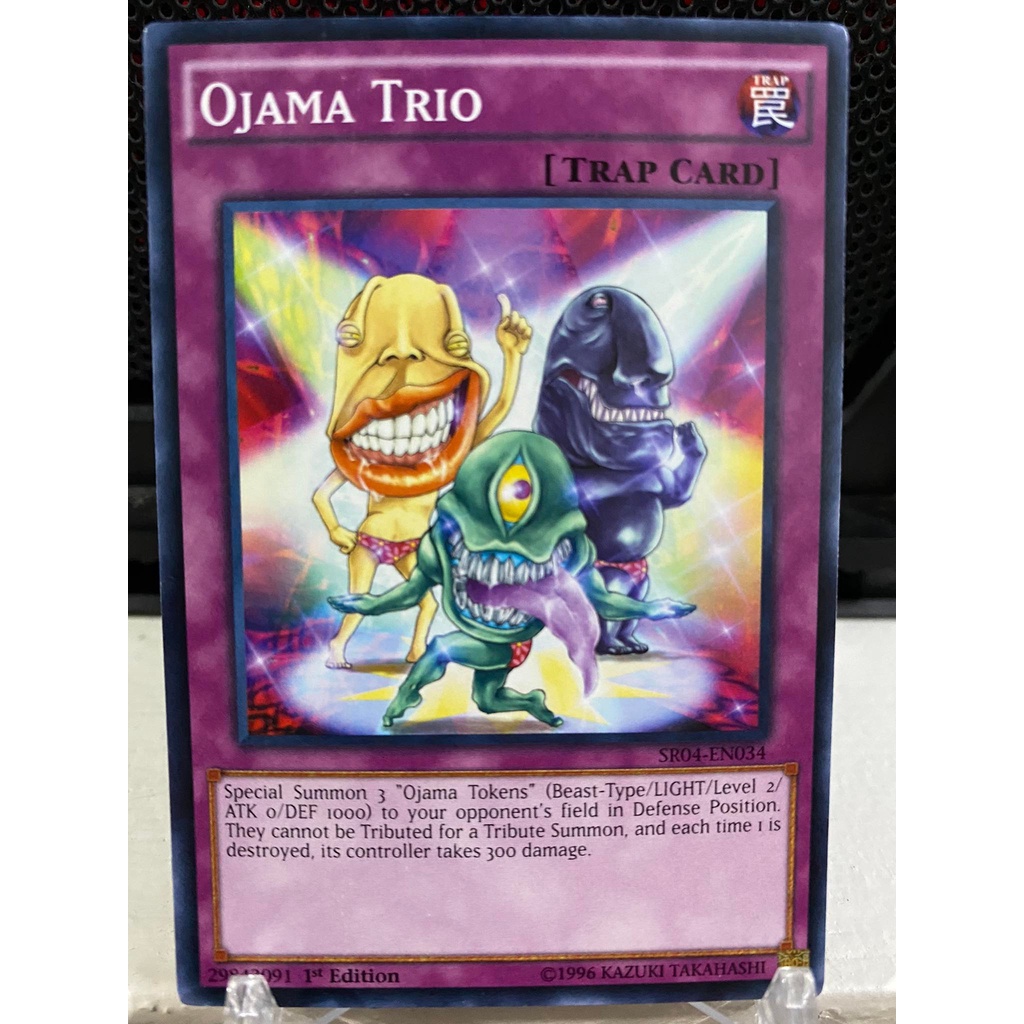 Ojama Black - SGX1-ENC03 - Common - 1st Edition Speed Duel GX Card - View #7
