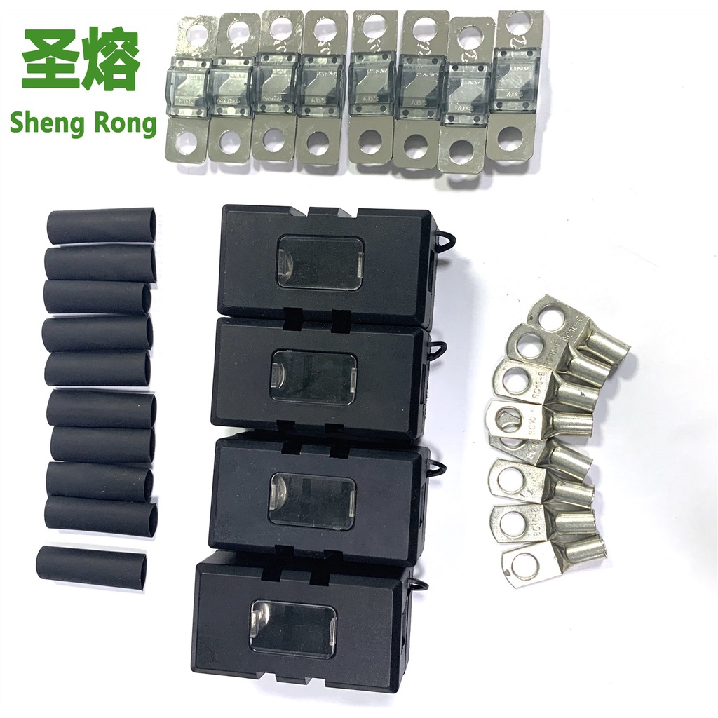 Mini/midi Fuse Kit 4 Ans Holder 8 X 20200 Amp Fuses To Suit Redarc