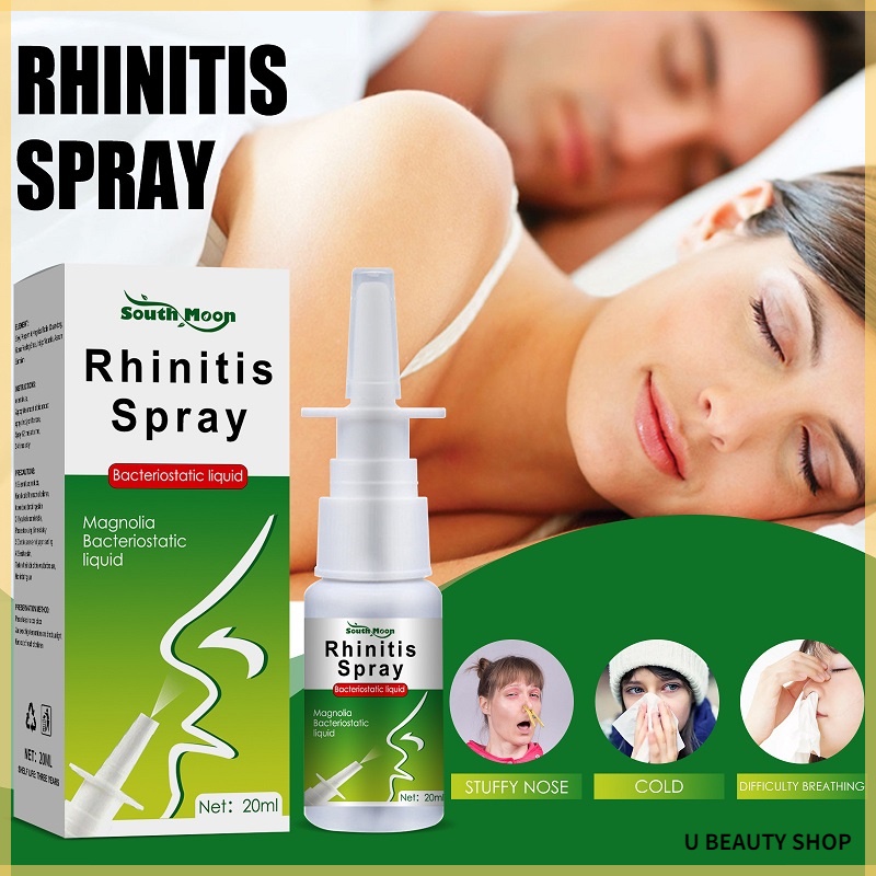 South Moon Rhinitis Spray Nasal Nose Care Chronic Rhinitis Treatment ...